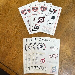 Peloton stickers brand new